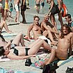 beach party nude fun