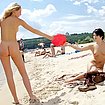 video masturbation on beach