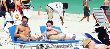 british naked girls photo in beach