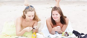 sexy nude girls on beach